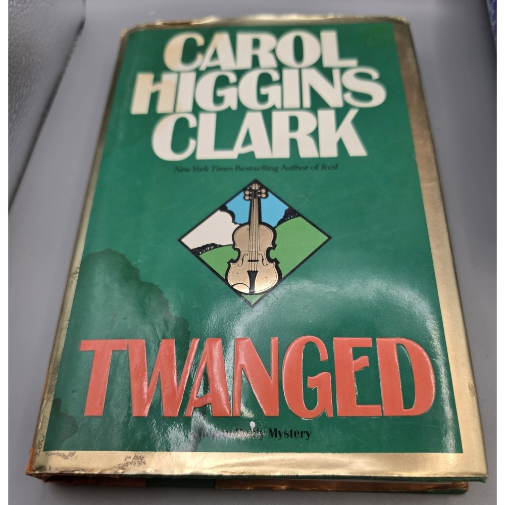 Carol Higgins Clark TWANGED Signed Inscribed 1st Edition 1st Printing 1998 HC DJ